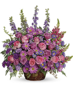 Graciouslavenderbasketarrangement