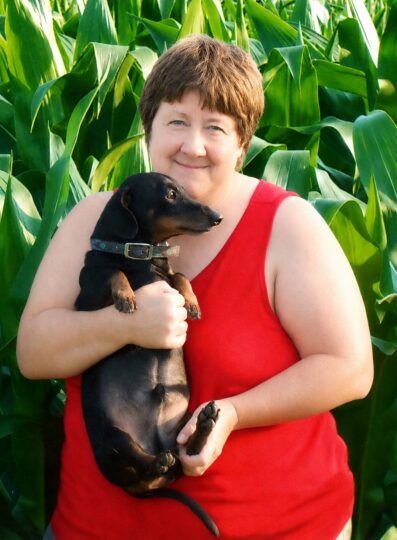 Heinen Carol With Dog Image